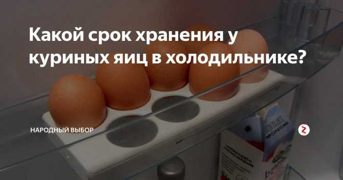 Максимальный срок хранения яйца в холодильнике