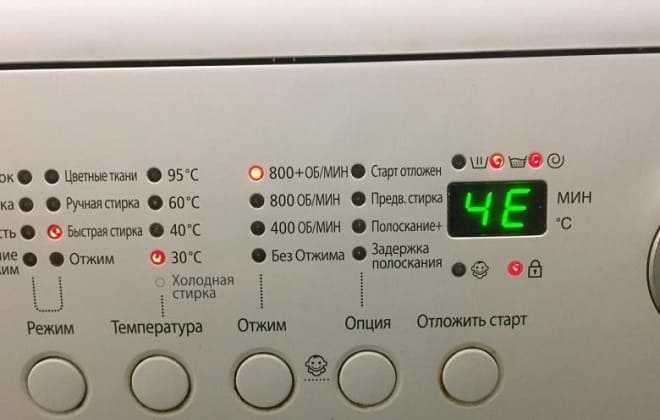 Коды ошибок стиральных машин – расшифровка!!!