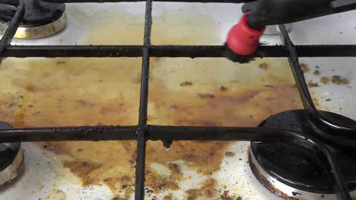 Как отмыть решетку газовой плиты? 24 фото  как почистить разными средствами и в домашних условиях чугунную решетку от нагара и жира