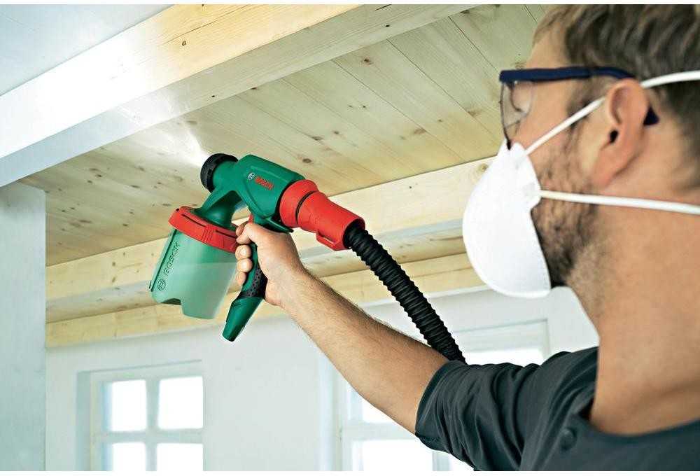 Как очистить потолок от старой краски — способы и инструменты