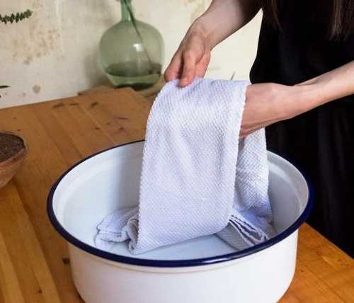 Как отбелить махровые полотенца в домашних условиях – простые методы