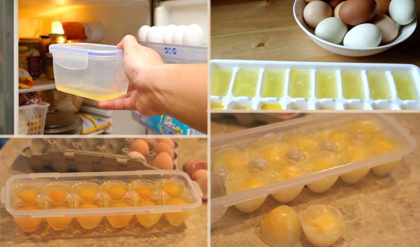 Хранение вареных яиц