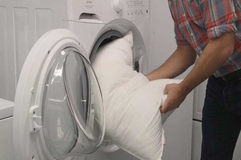 Можно ли стирать бамбуковые подушки в стиральной машине автомат: правила ухода