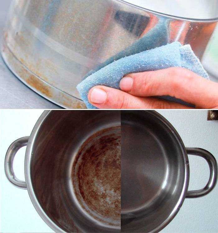 Как очистить алюминиевую посуду, выбор метода с учетом вида загрязнения