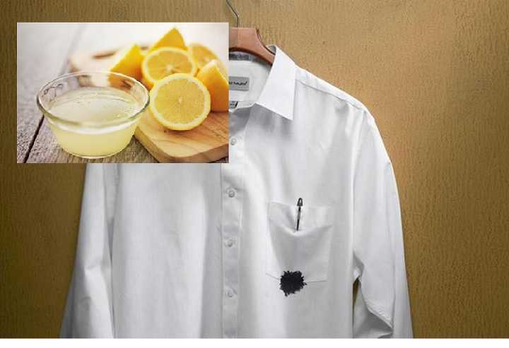 Как отстирать мандарин с одежды