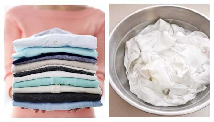 Как отстирать полинявшие вещи (белые, цветные, двух цветов) в домашних условиях: как вернуть прежний вид ткани, которая полиняла при стирке?
