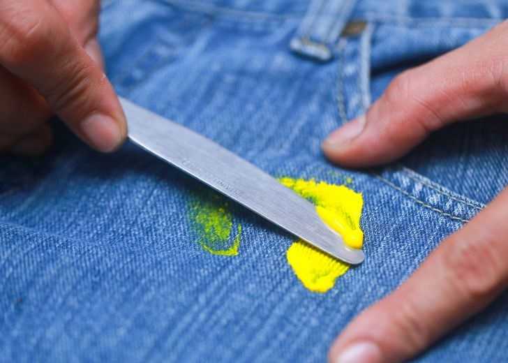 Как отстирать краску с одежды: масляную, акриловую или акварельную