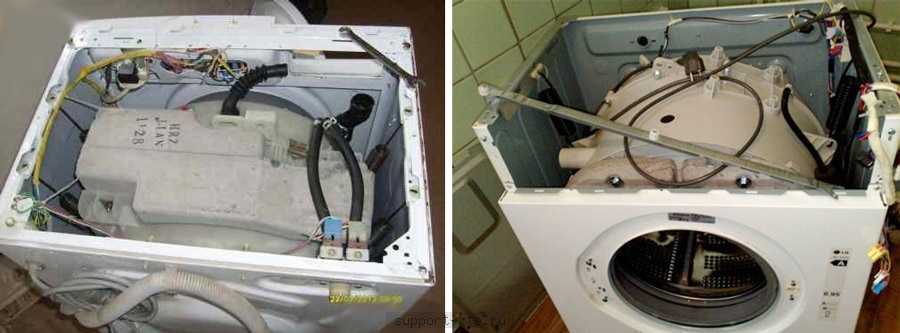 Неисправности в системе давления стиральных машин из-за прессостата