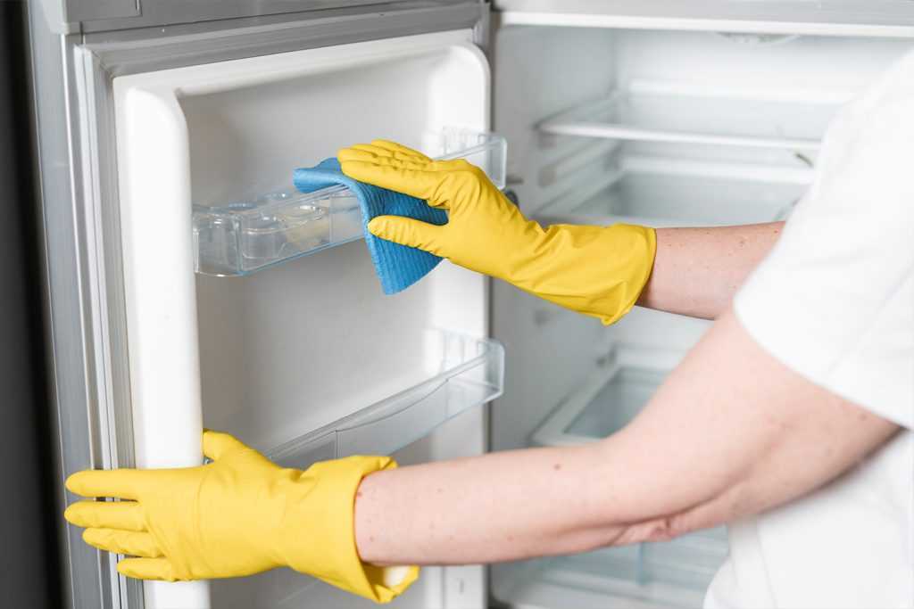 Очистка холодильников перед первым использованием