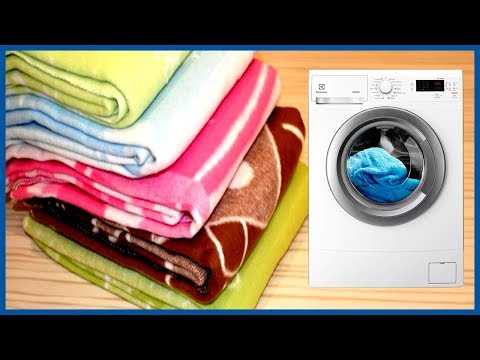 Как стирать байковое одеяло в домашних условиях?