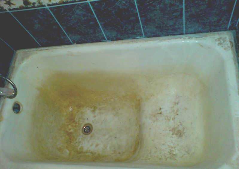 Чем очистить акриловую ванну в домашних условиях от грязи и желтых пятен, известкового и мыльного налета, желтизны?