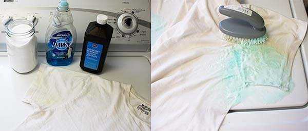 Полезные лайфхаки, как убрать пятна от дезодоранта с одежды