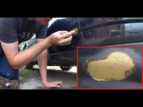 Как быстро удалить ржавчину с кузова авто своими руками