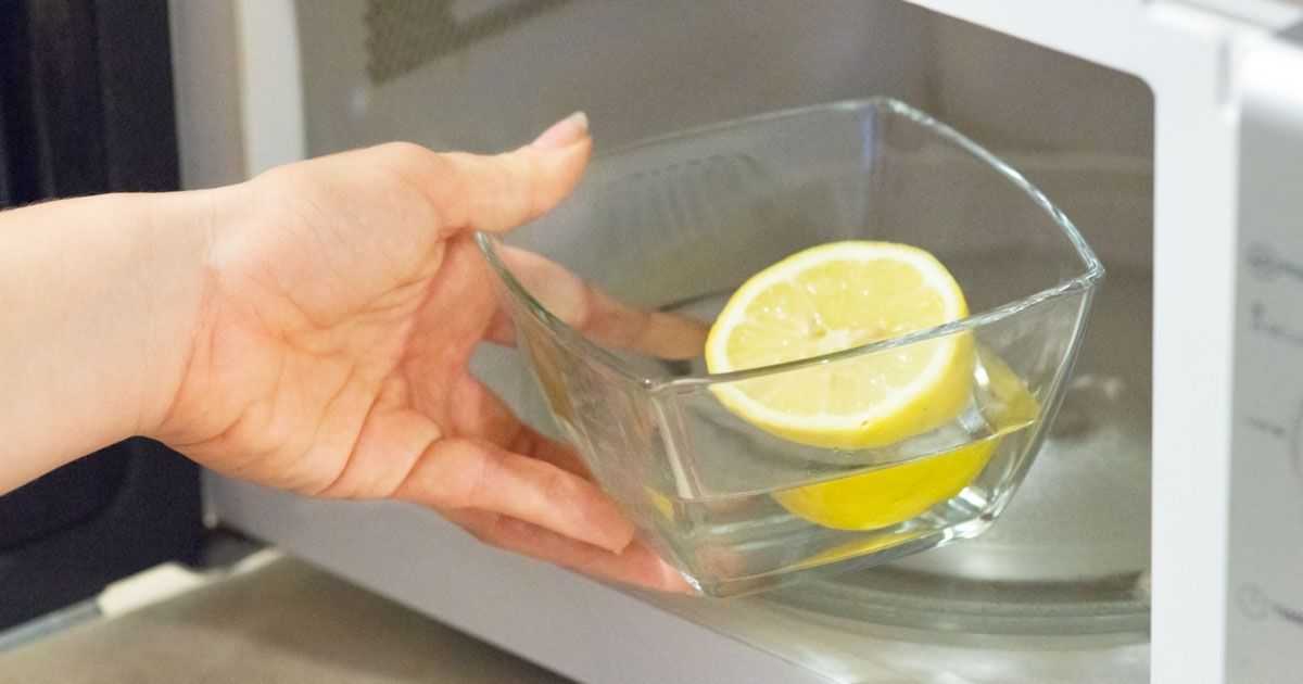 Чистка микроволновки лимонной кислотой — самые эффективные методы