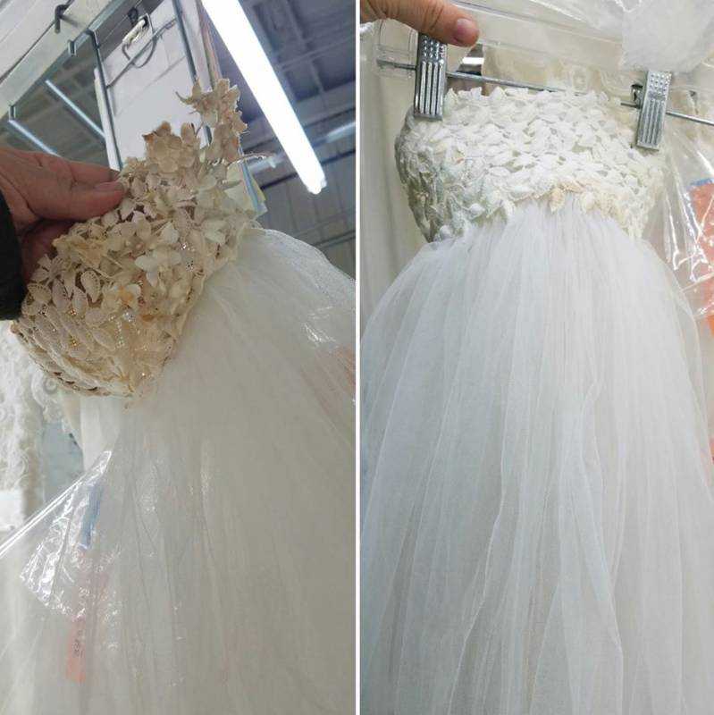 Можно ли стирать свадебные платья — за и против