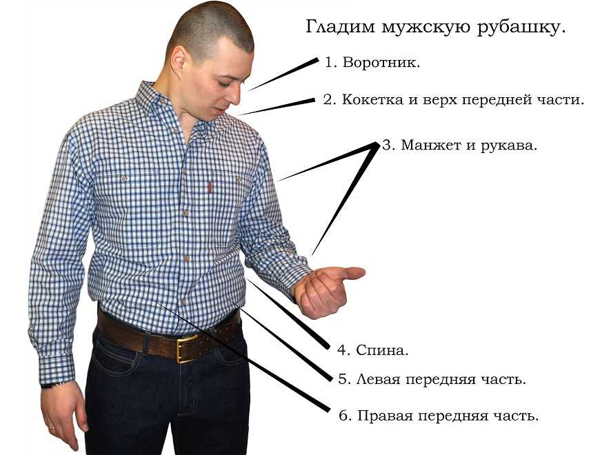 Как гладить рубашку с длинным рукавом (мужскую и женскую) правильно, со стрелками и без: пошаговый процесс с фото