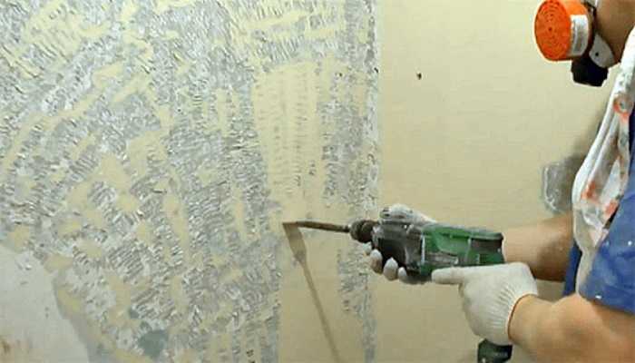 Как снять старую масляную краску со стен
