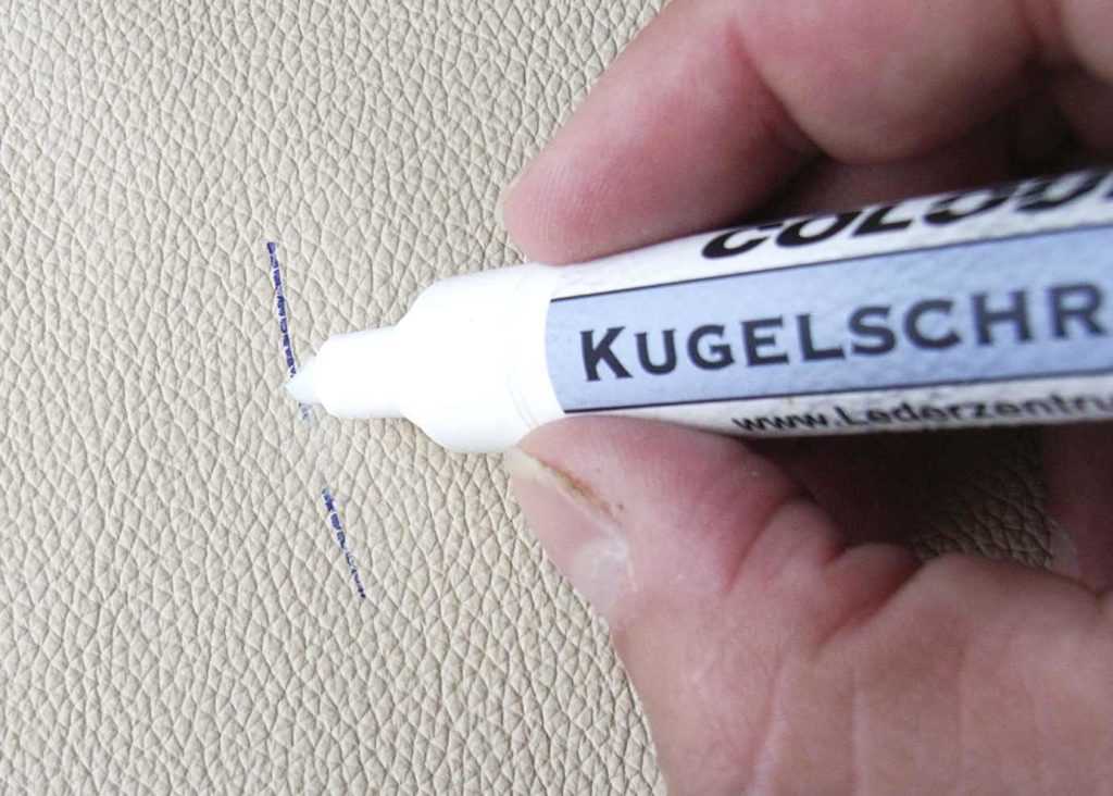 Чем оттереть ручку с кожзама: шариковую и чернила
