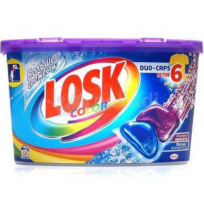 Стиральный порошок losk (лоск): описание