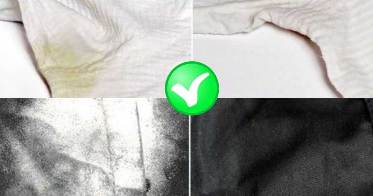 Пятна от дезодоранта-антиперсперанта на одежде: боремся с белыми и желтыми разводами подмышками