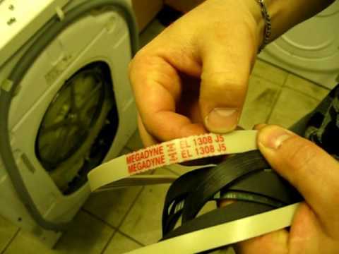 Как заменить ремень на барабане стиральной машины