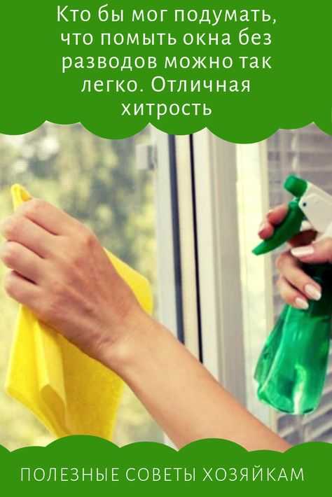 Чем вымыть окна без разводов в домашних условиях народными средствами