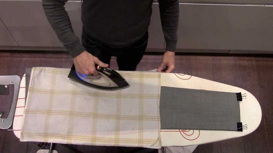 Как убрать след от утюга на одежде: народные методы удаления лоска и подпалин