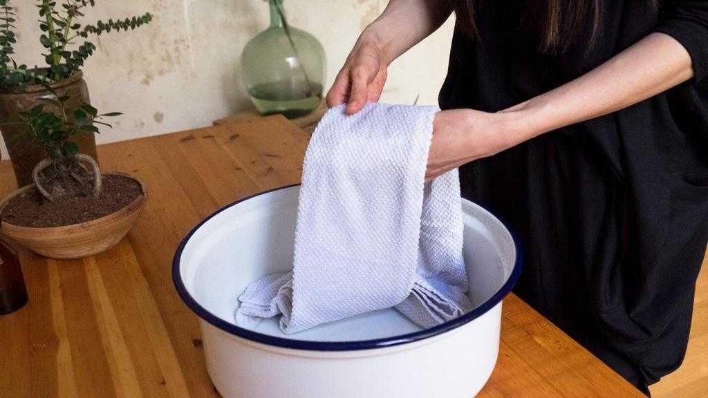 Как постирать кухонные полотенца без кипячения в домашних условиях