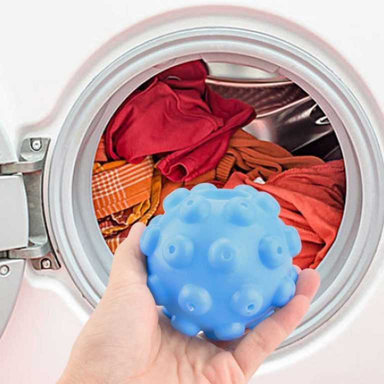 Шарики для стирки белья в стиральной машине: турмалиновые, резиновые, магнитные
