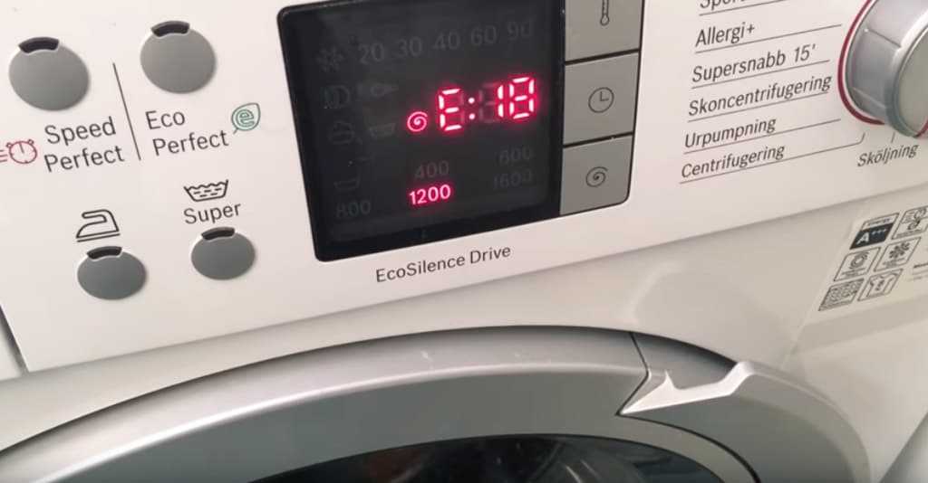 Как расшифровывается ошибка e2 стиральной машины бош, как обнаружить неполадку и устранить ее?
