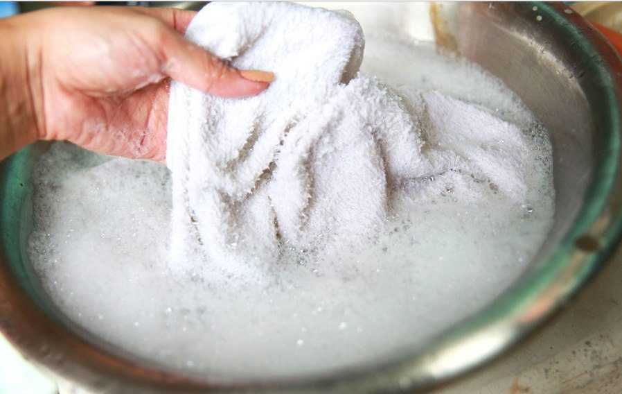 Как отстирать кухонные полотенца в домашних условиях – с грязью, жиром